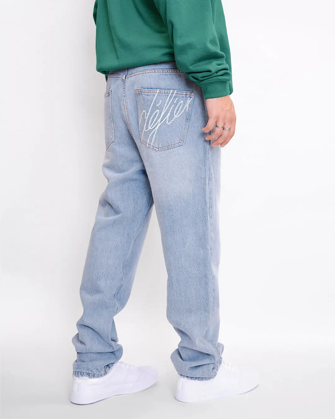 Défier Clothing Comfort Denim Pants Karottenschnitt Karottenhose Stone Washed Jeans