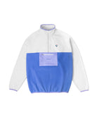 Défier Integral3 Fleece Pullover with Chest Pocket and Rooster Patch in the color purple