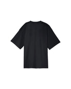 Black oversize T-Shirt by Défier with Rooster Patch and soft cotton with Peach skin effect