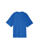 Blue oversize T-Shirt by Défier with Rooster Patch and soft cotton with Peach skin effect