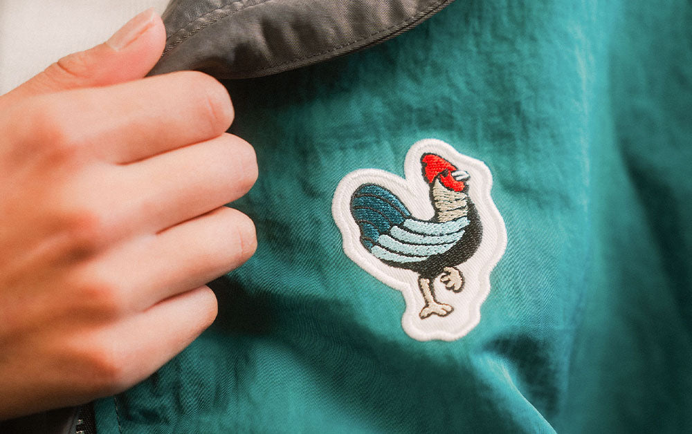 Défier Clothing Rooster Logo Patch