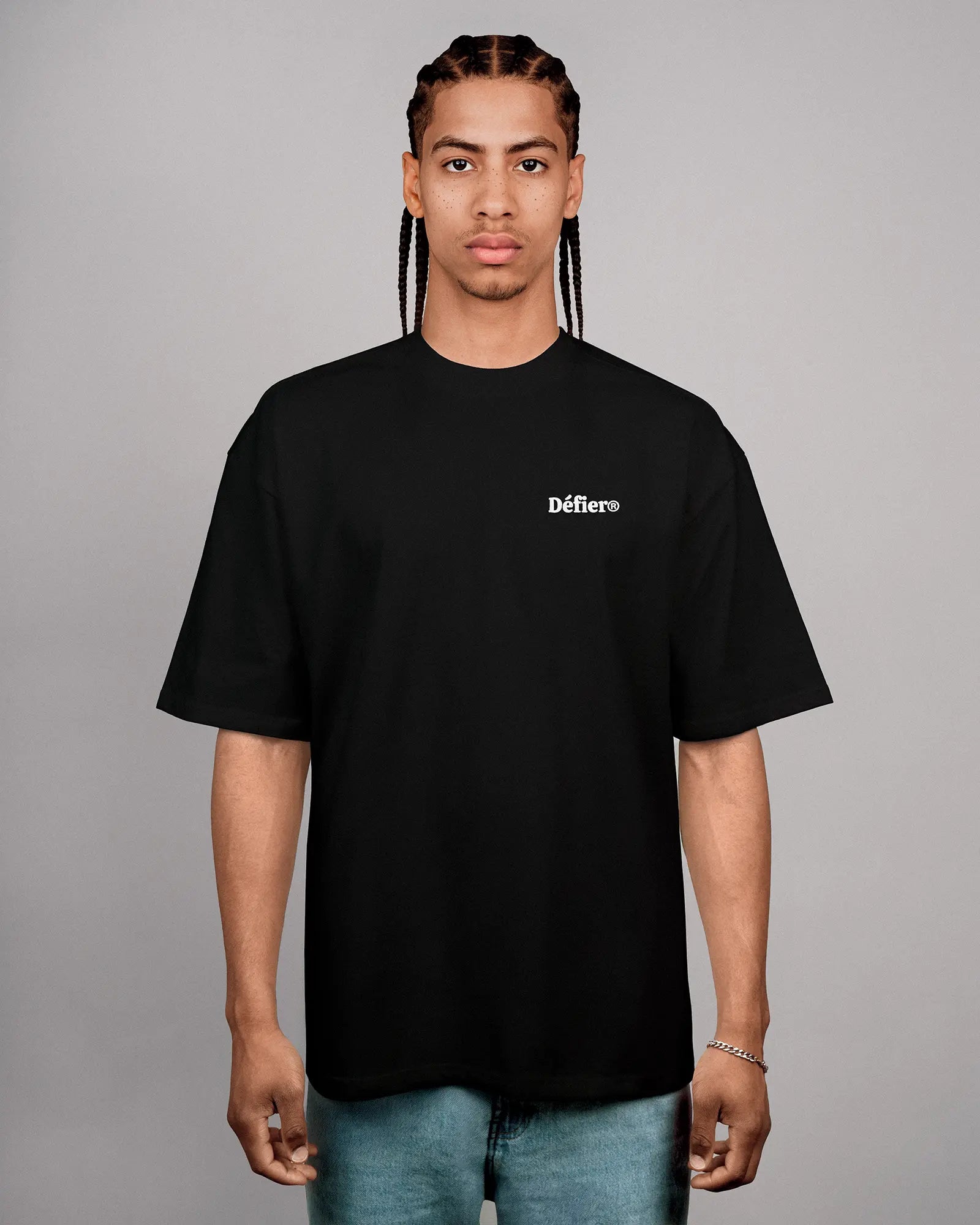 Défier Drive-thru oversize T-Shirt black Front