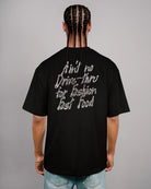 Défier Drive-thru oversize T-Shirt black Backprint