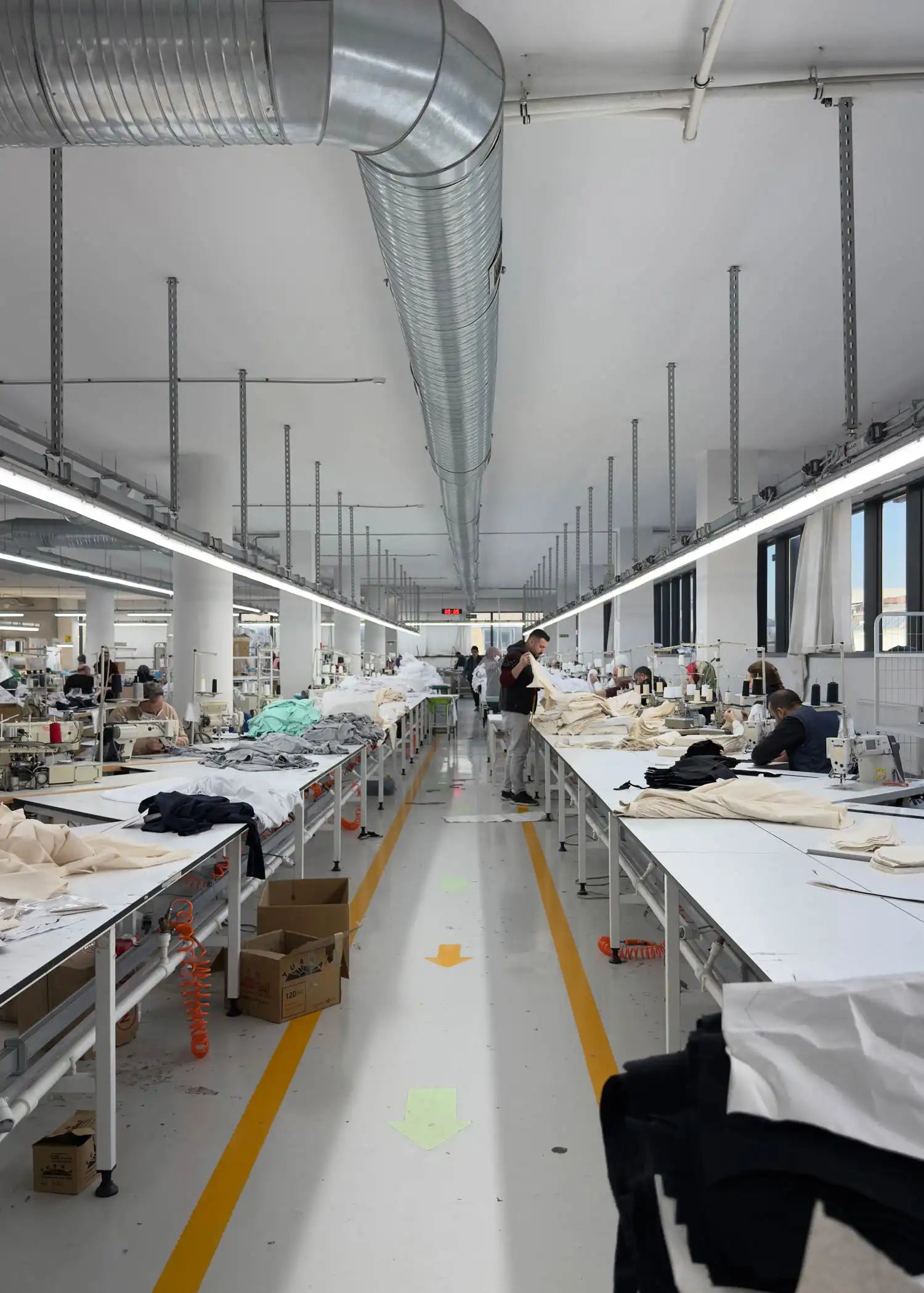 Production Factory of Défier Clothing Brand Photo by Jonas Berndt